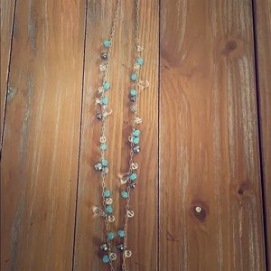 J.Crew long statement necklace